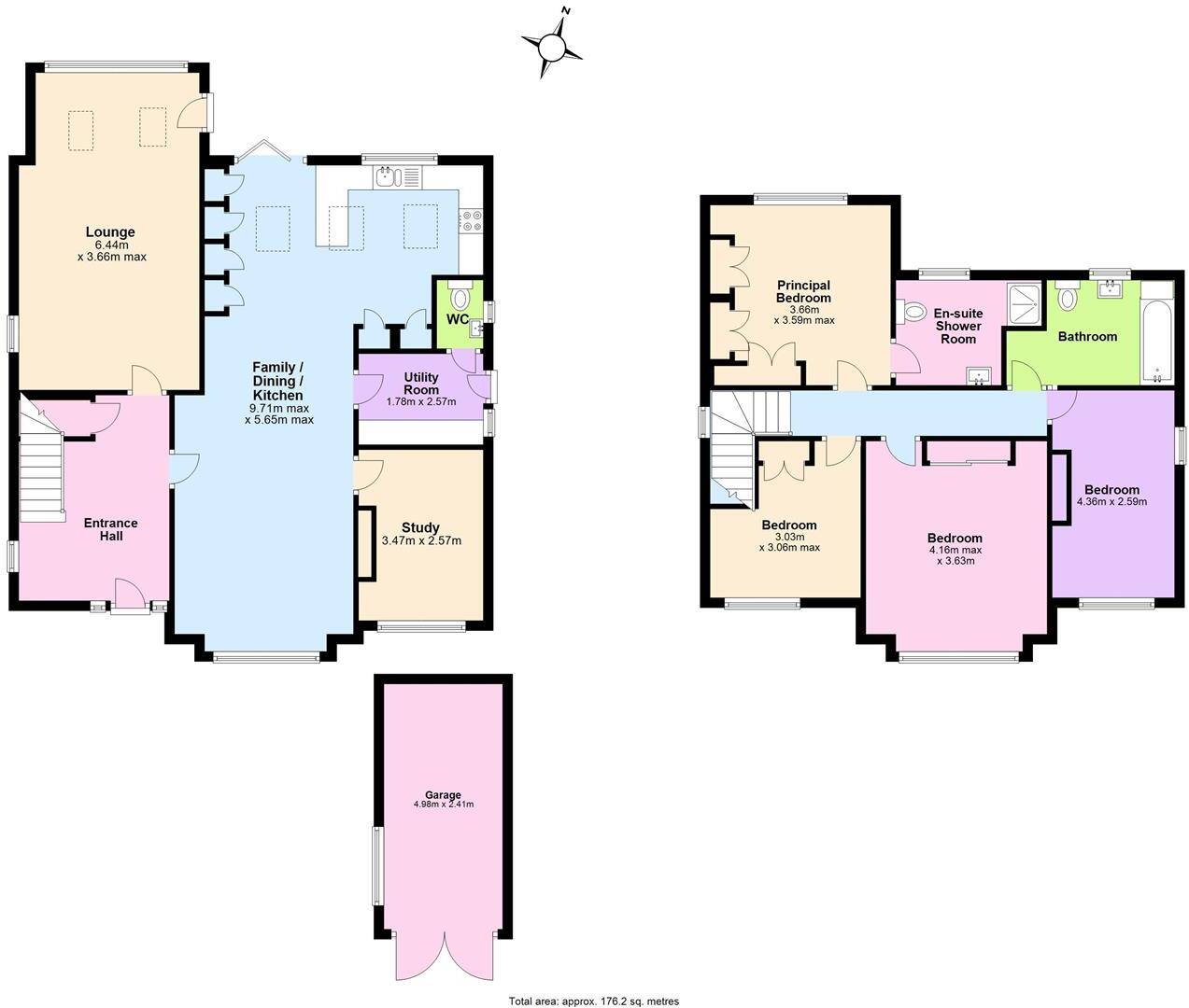 Pears Close, Kenilworth floorplan