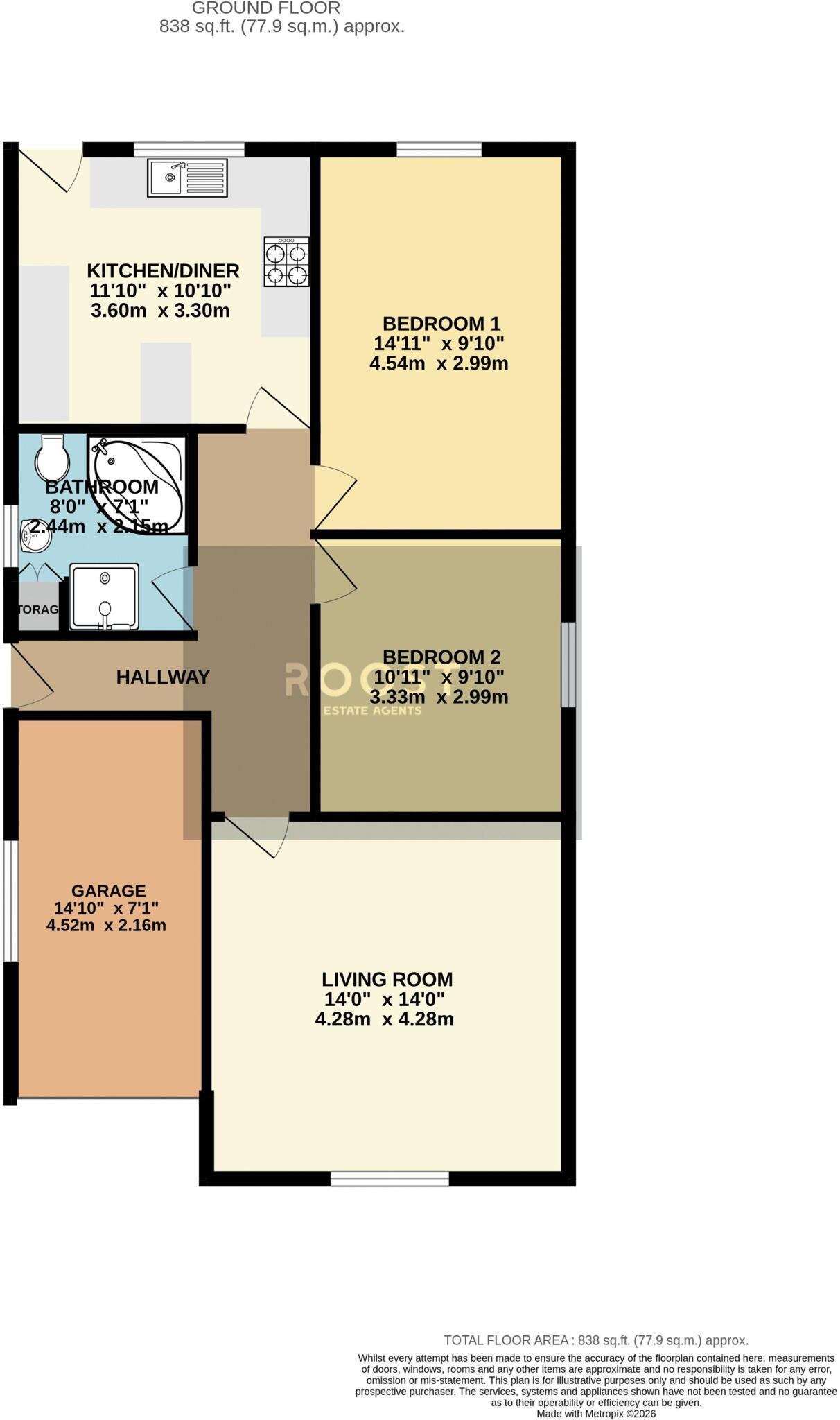 Muirfield, Waltham floorplan