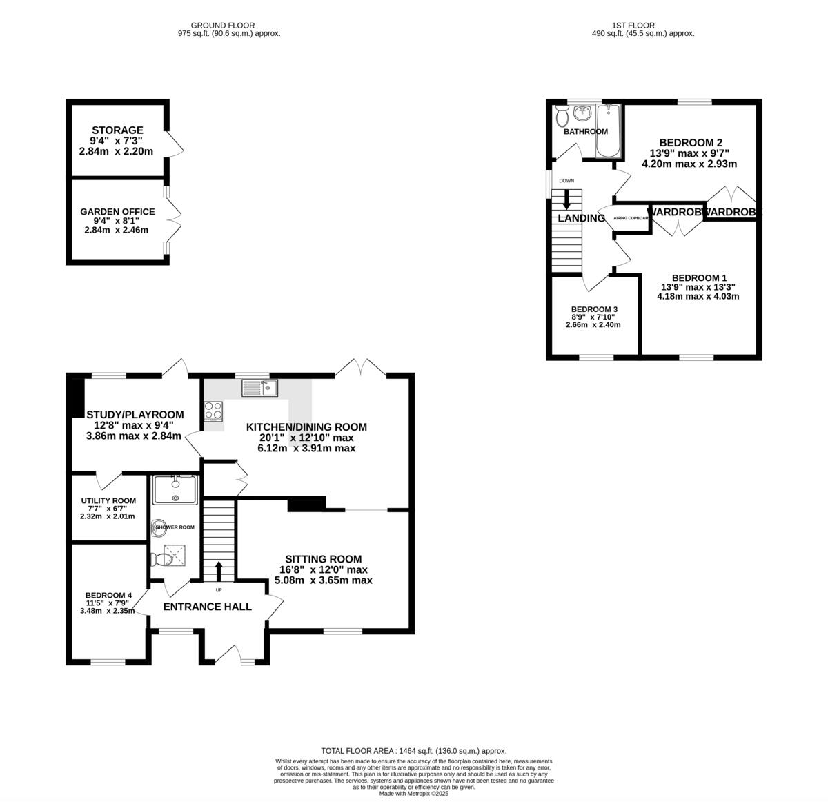 Hermitage Close, North Mundham, PO20 floorplan