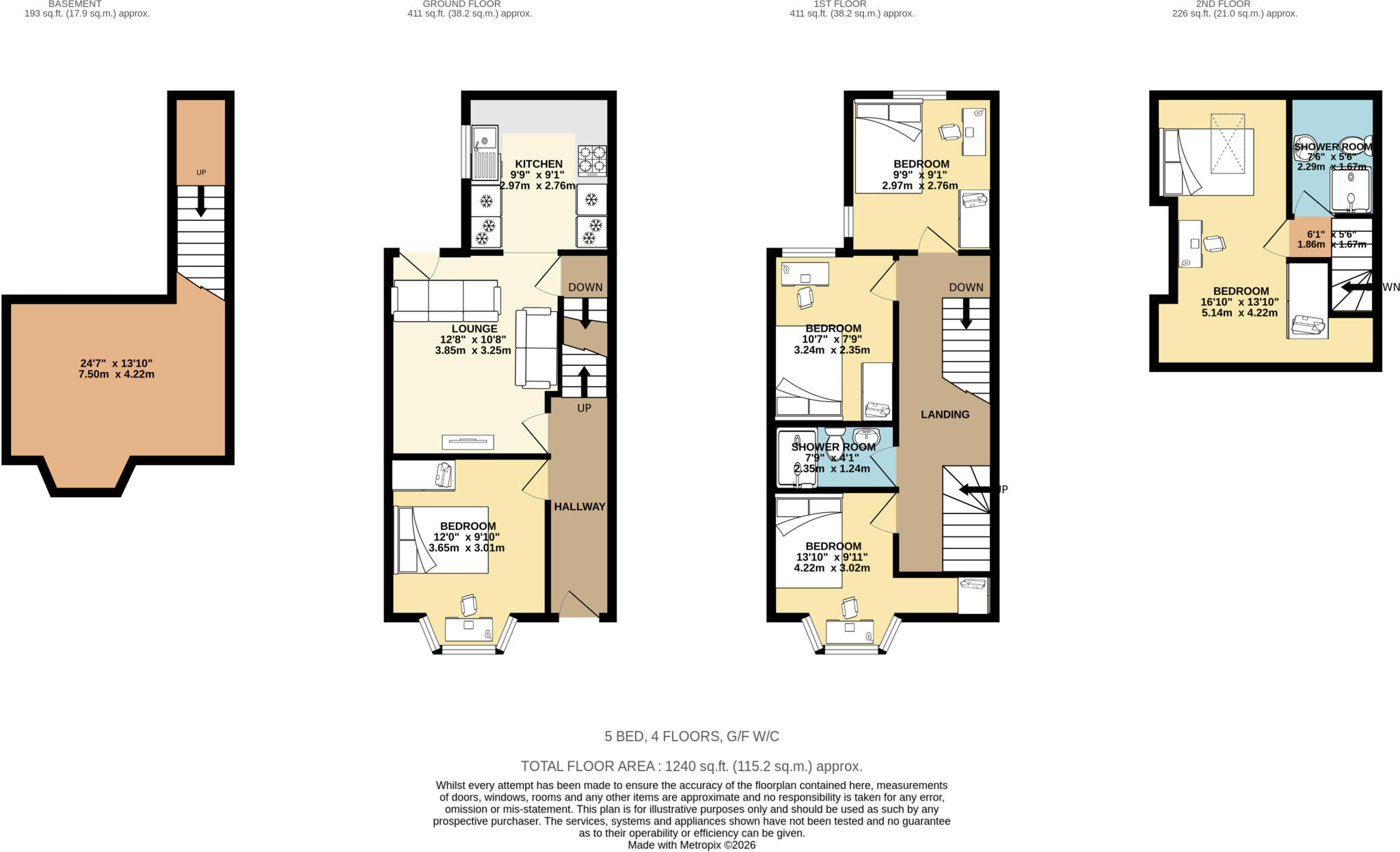 Leopold Road, Liverpool floorplan