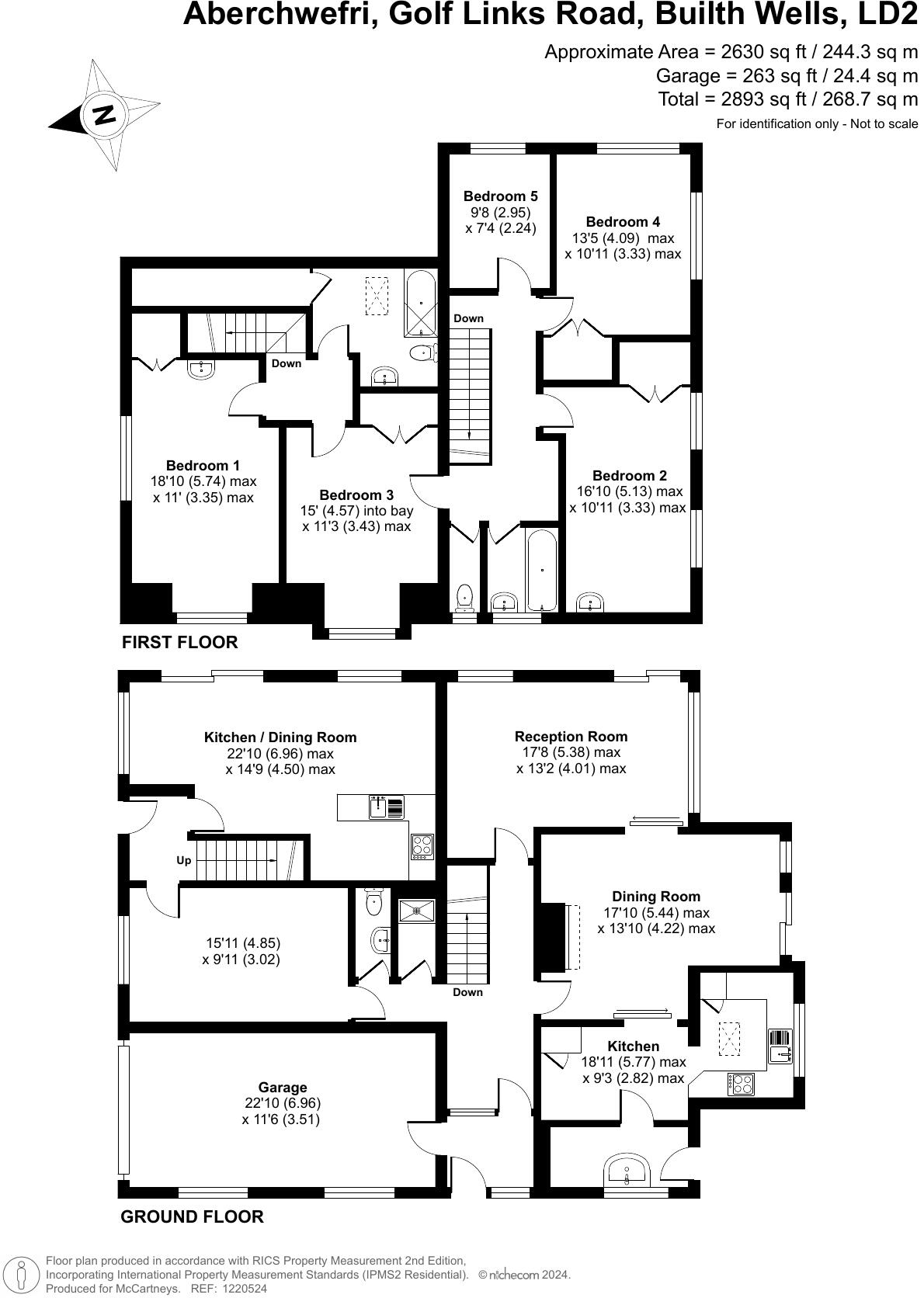 Golf Links Road, Builth Wells, Powys floorplan