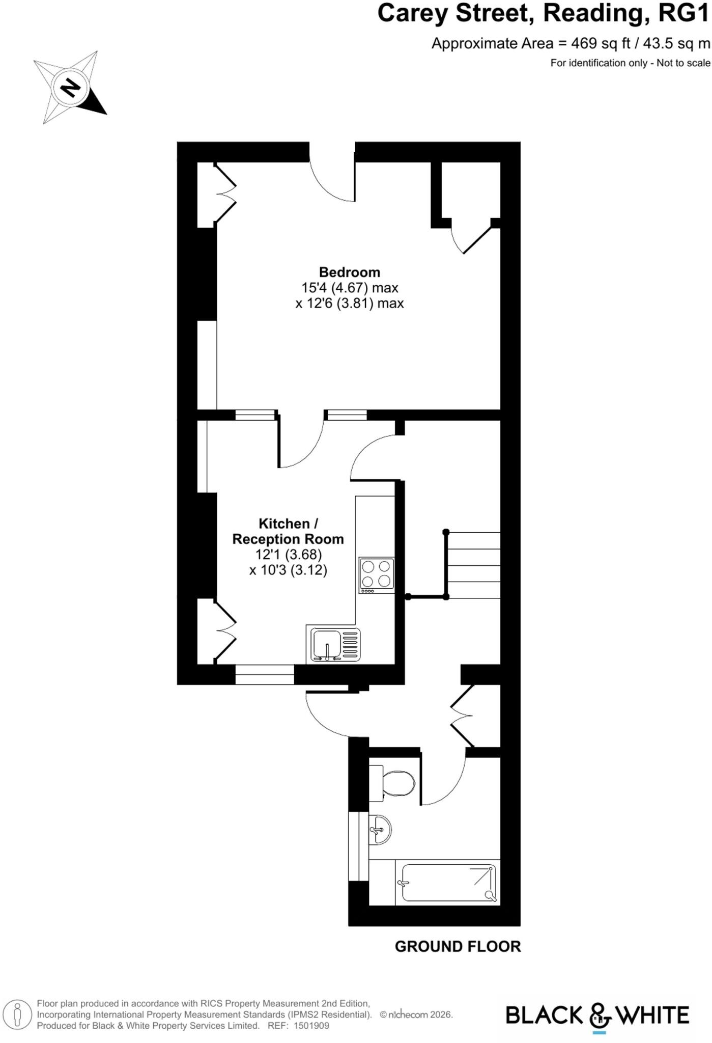 Carey Street, 25 Carey Street, RG1 floorplan