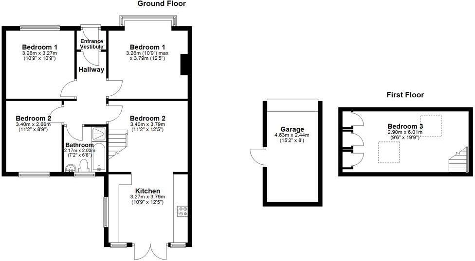 Kayswell Road, Torrisholme, Morecambe floorplan