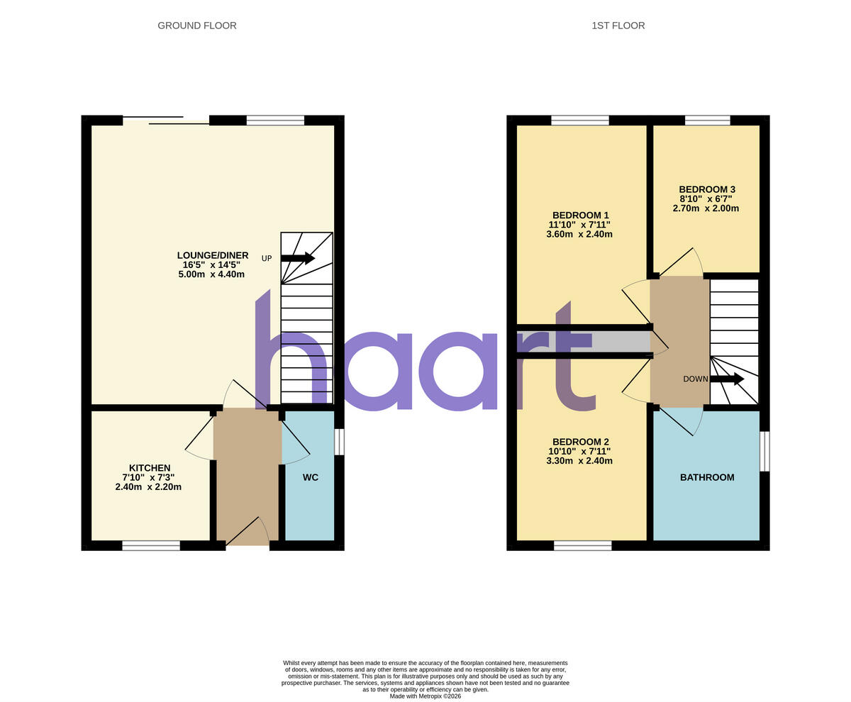 Heron Drive, Nottingham floorplan