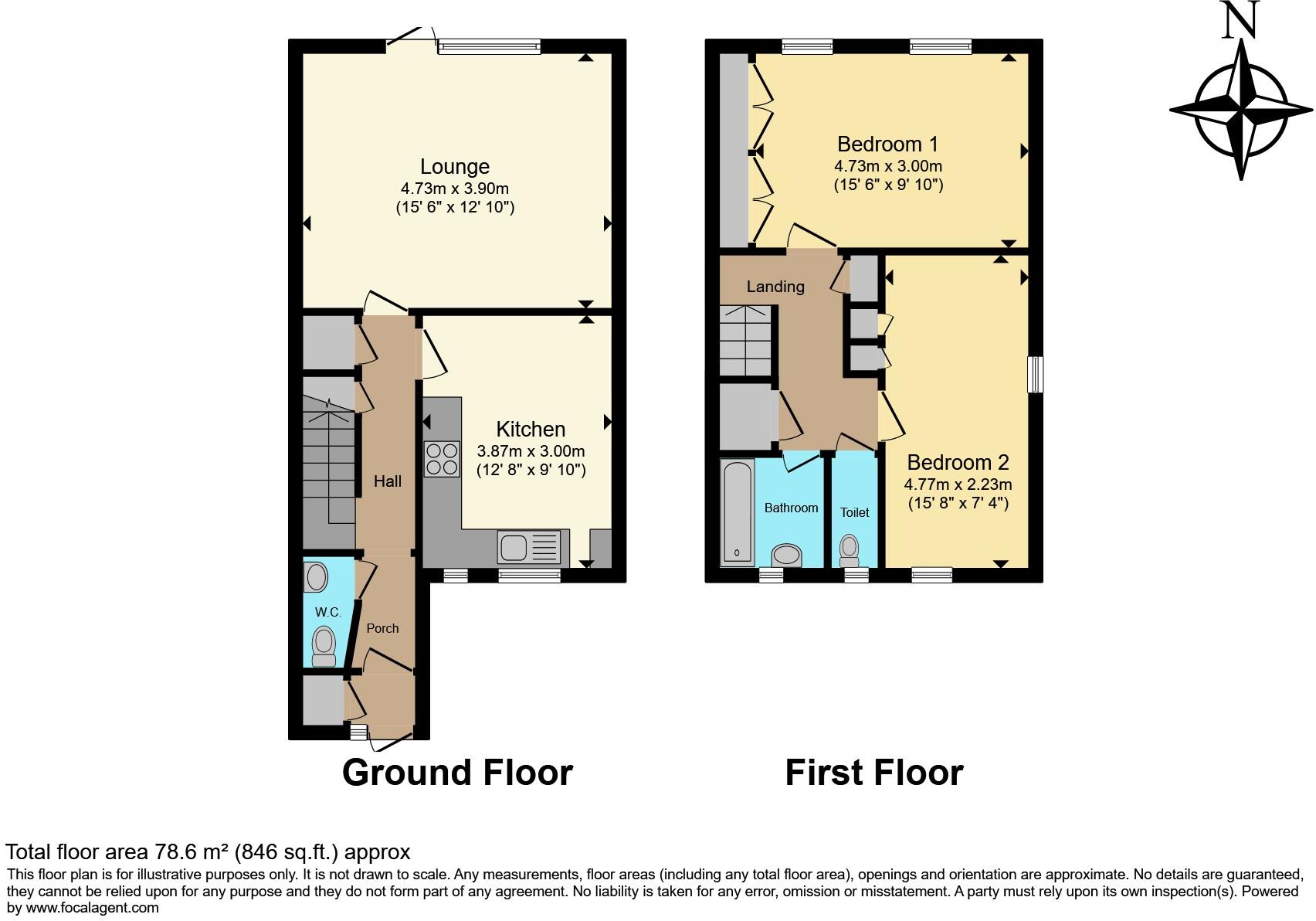 Le May Avenue, London, SE12 floorplan
