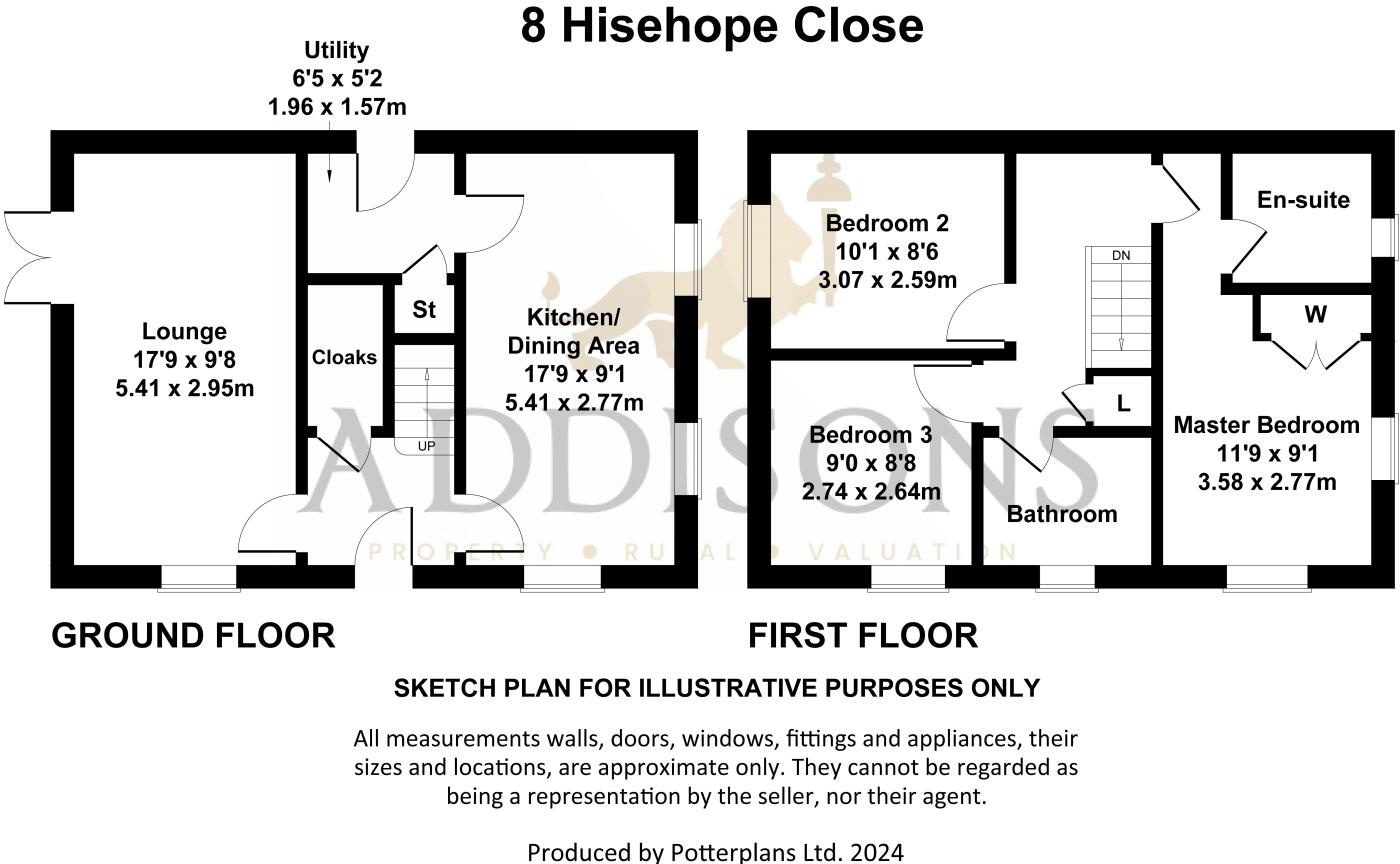 Hisehope Close, Startforth, County Durham, DL12 floorplan