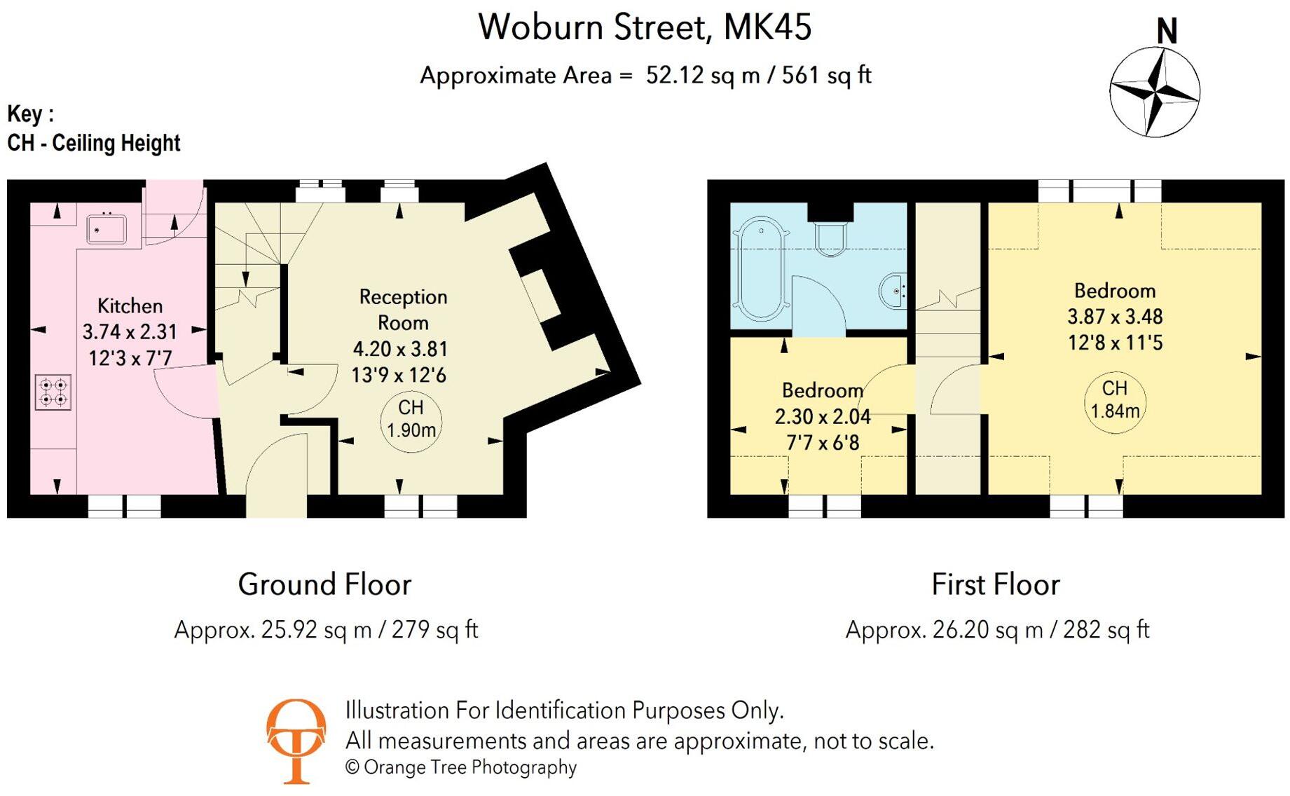 Woburn Street, Ampthill, MK45 floorplan