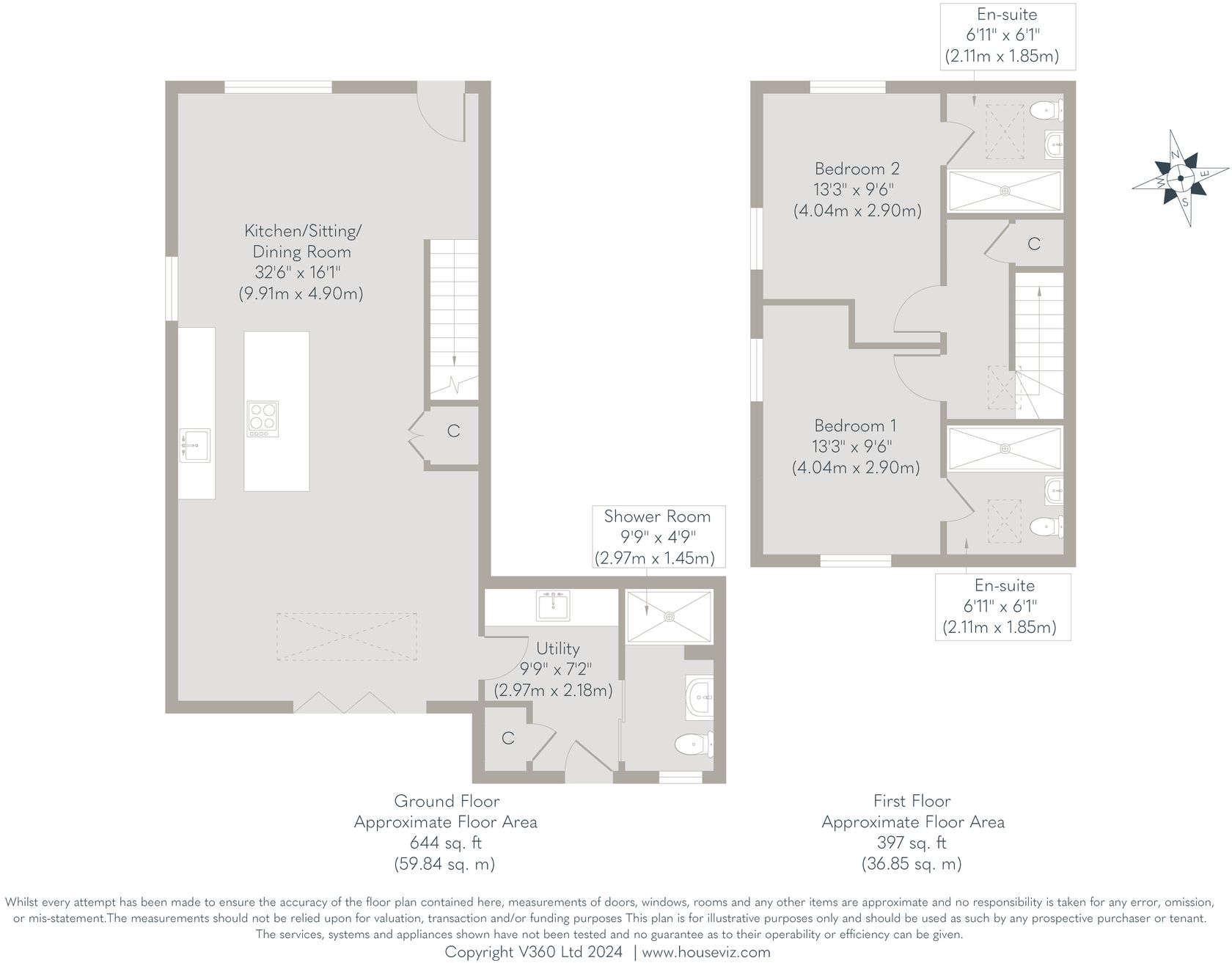 Beautiful Chain Free Cottage in the Heart of Thornham floorplan