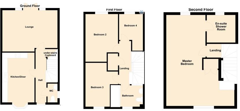 Pritchard Drive, Kegworth floorplan