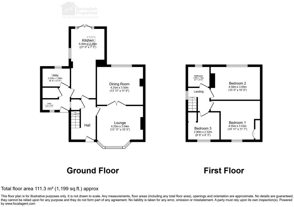 Lindle Crescent, Hutton, Preston, Lancashire floorplan