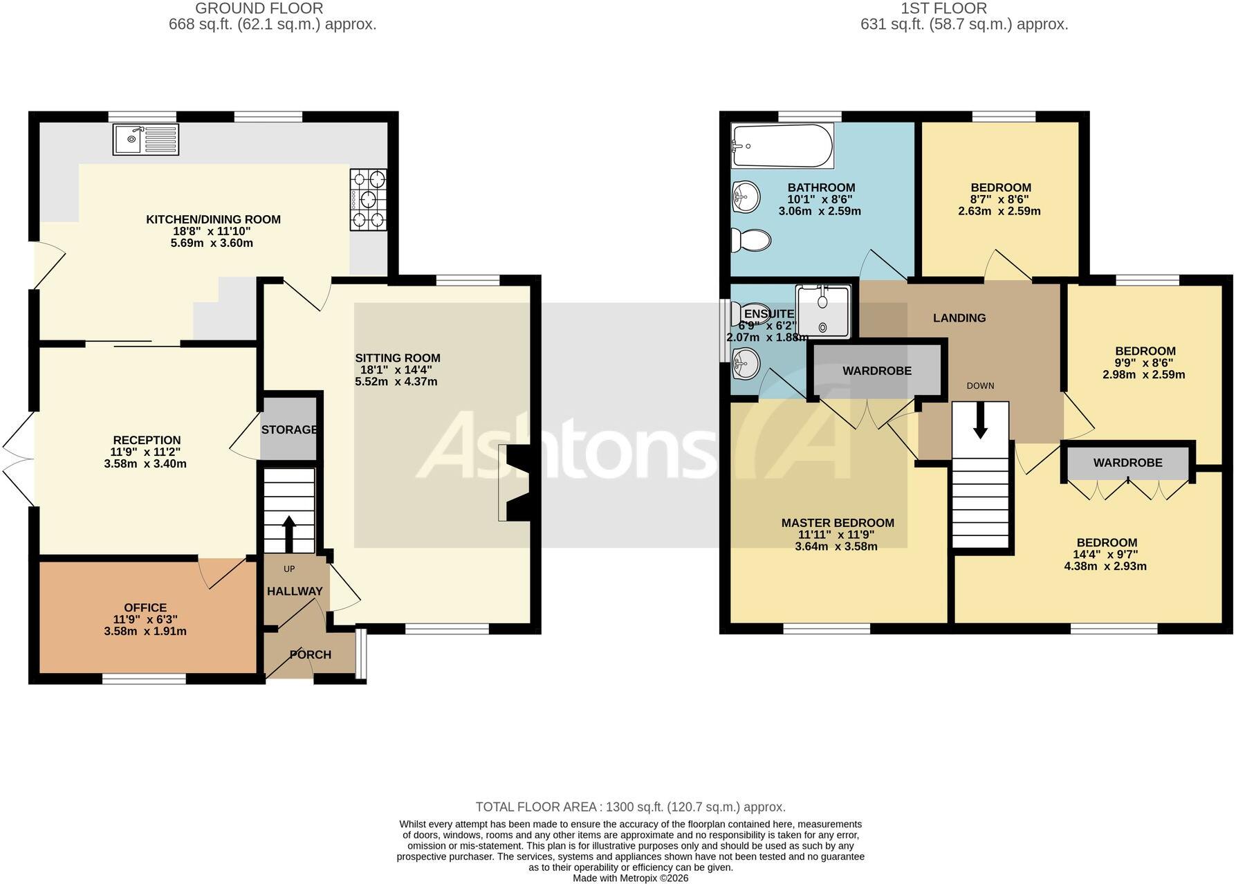 Ivy Road, Woolston, WA1 floorplan