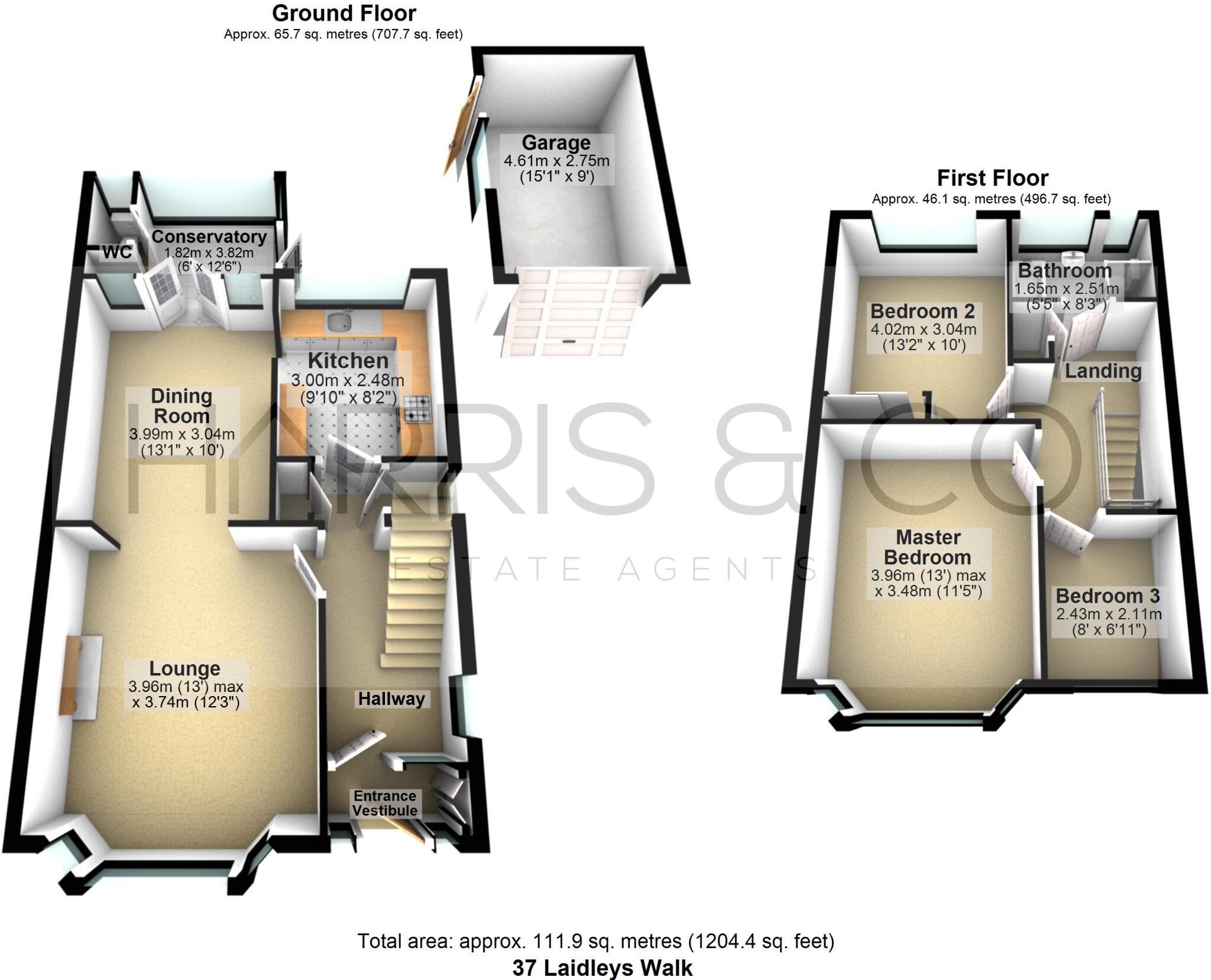 Laidleys Walk, Fleetwood, Lancashire, FY7 floorplan