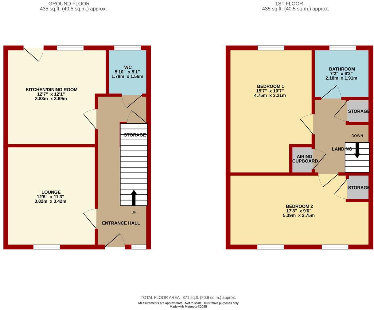 Valegro Avenue, Newent floorplan