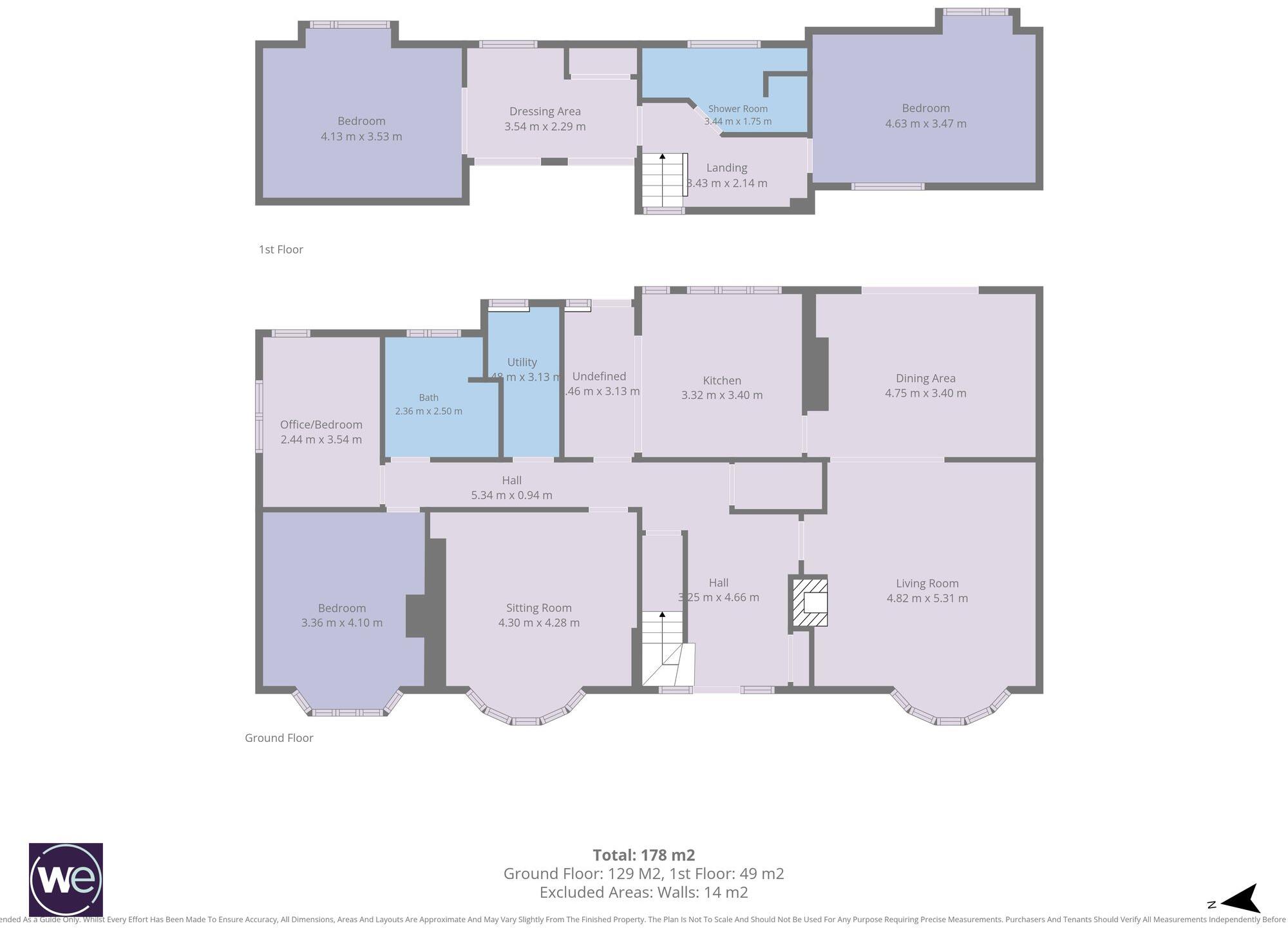 Upper Denbigh Road, St. Asaph, LL17 floorplan