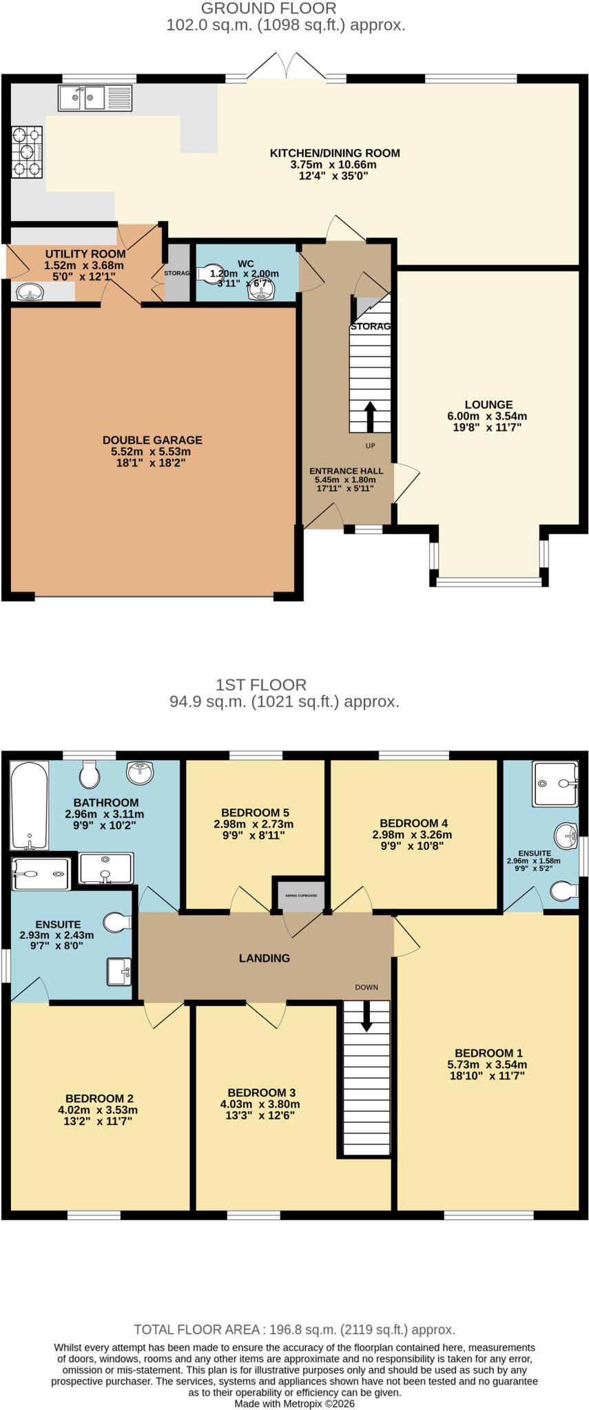 Nether View, Bolsover, S44 floorplan