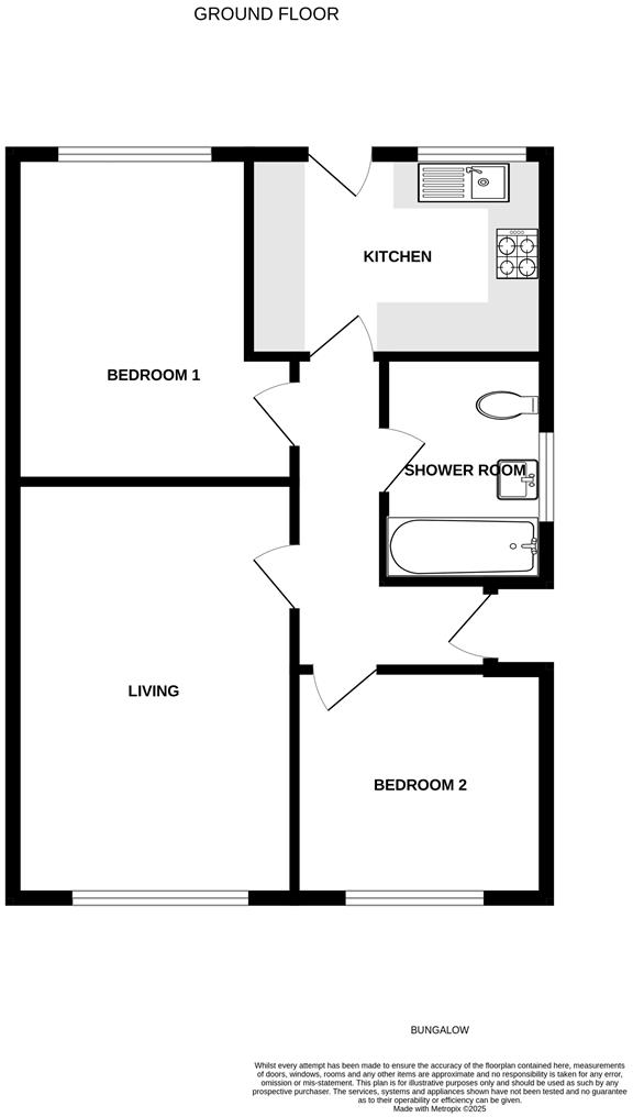 Willows Drive, Hornsea floorplan