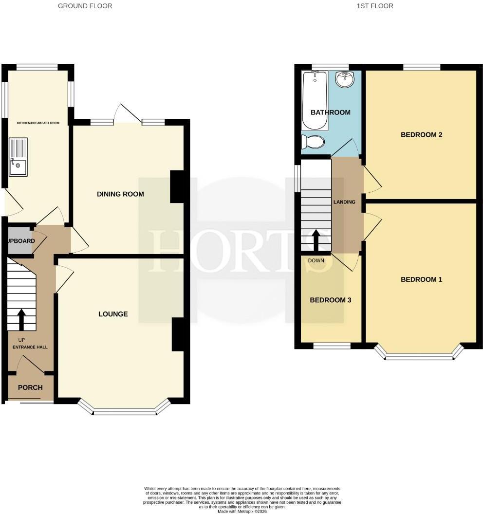 Warren Road, Rugby floorplan