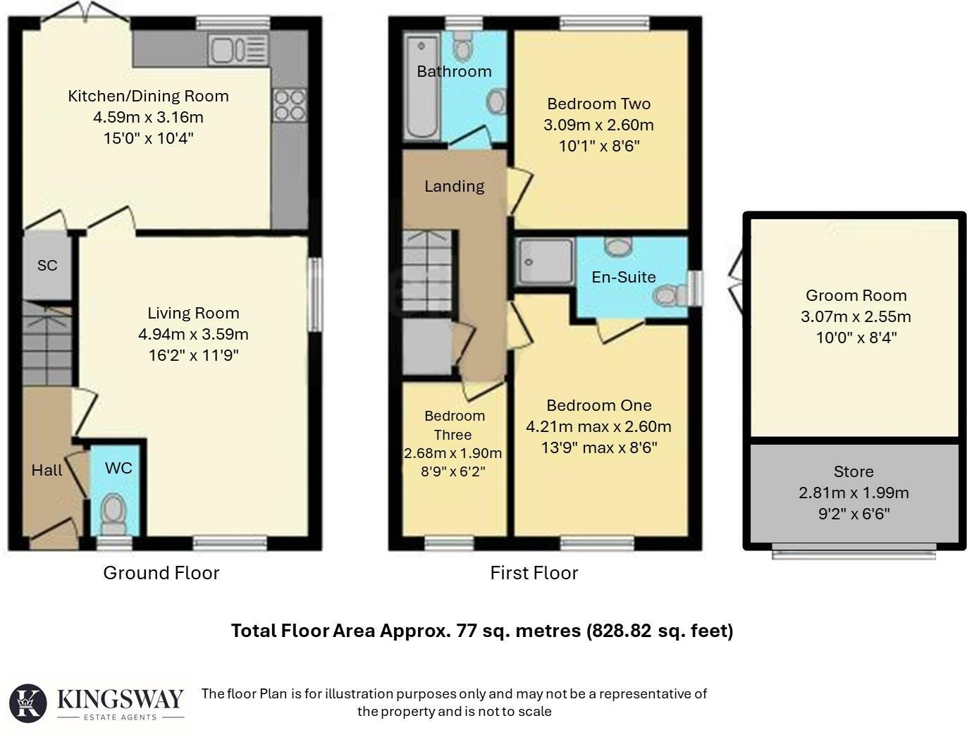Wesson Road, Warwick floorplan
