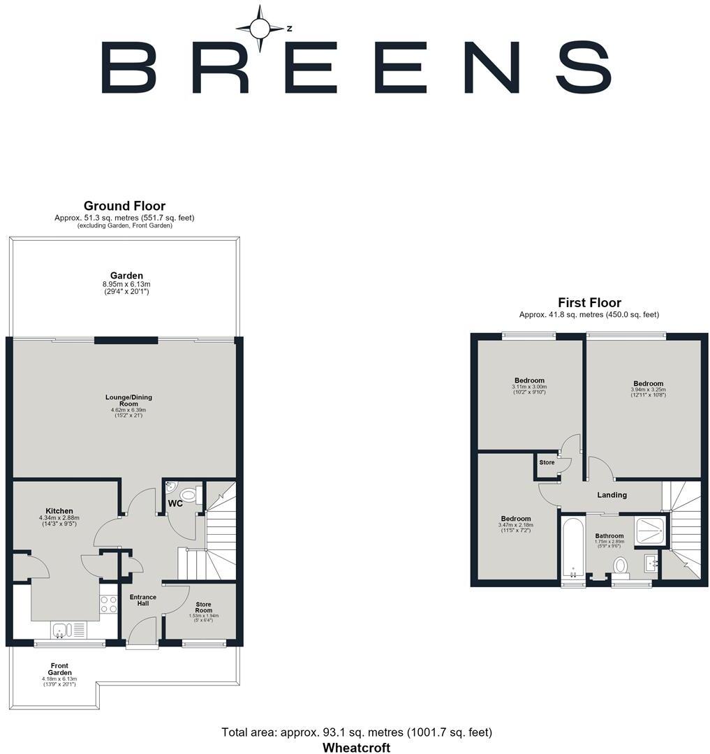 Wheatcroft, Cheshunt, Waltham Cross floorplan