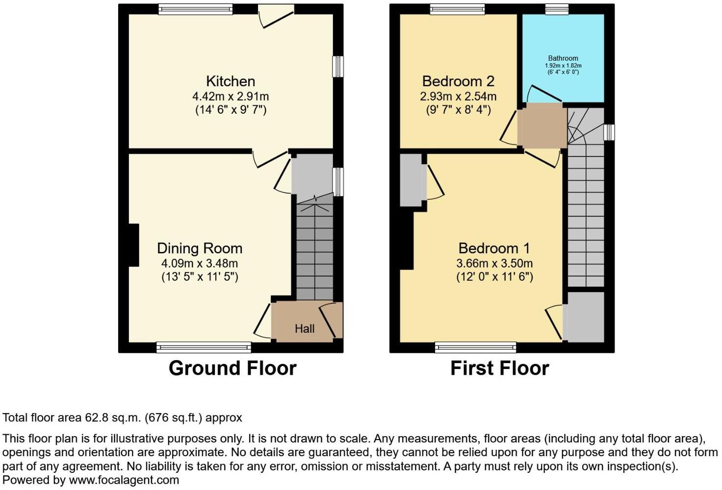 Hartopp Avenue, Arbourthorne, Sheffield, S2 3LH floorplan