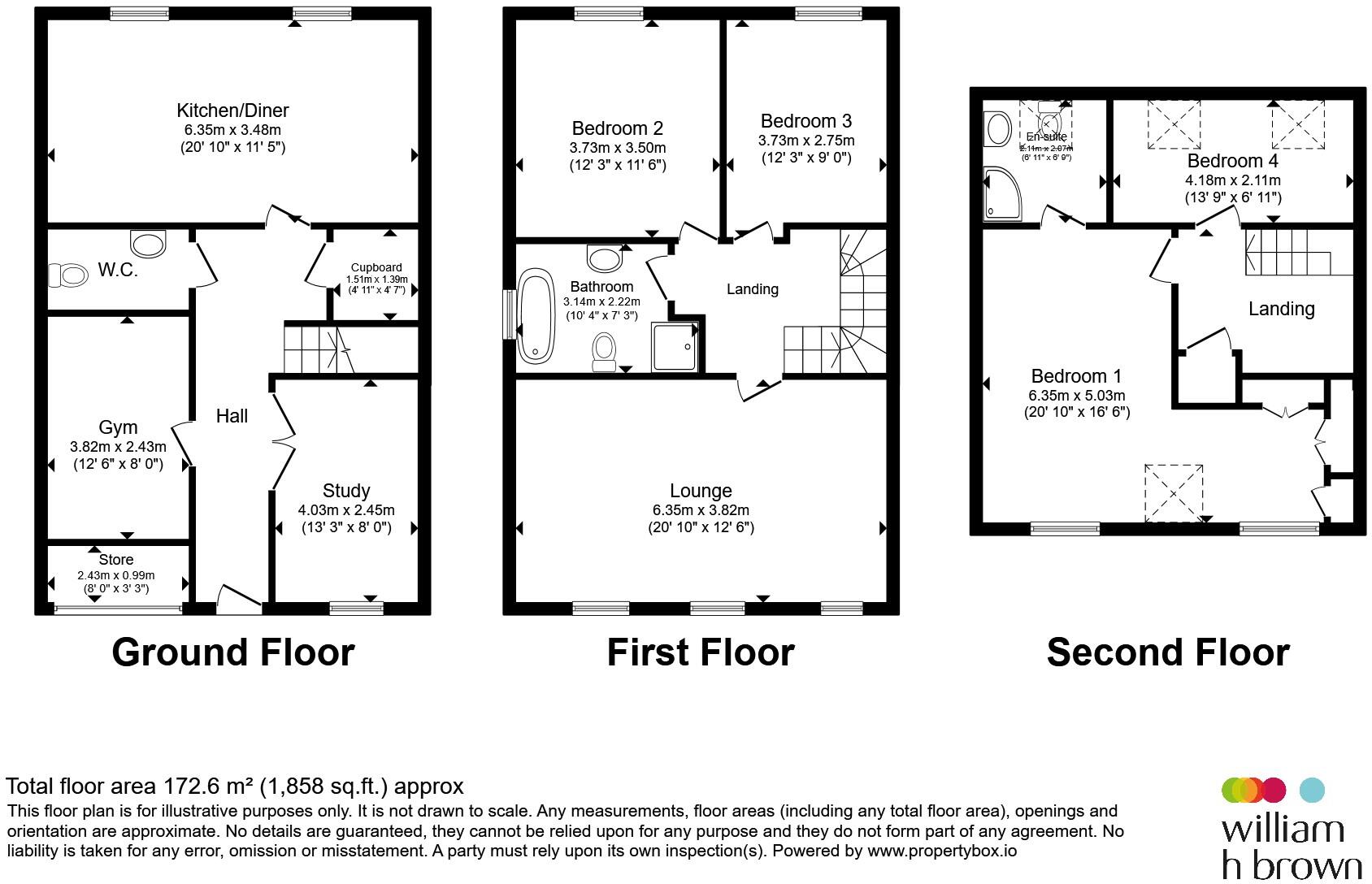 Diamond Drive, Corby floorplan