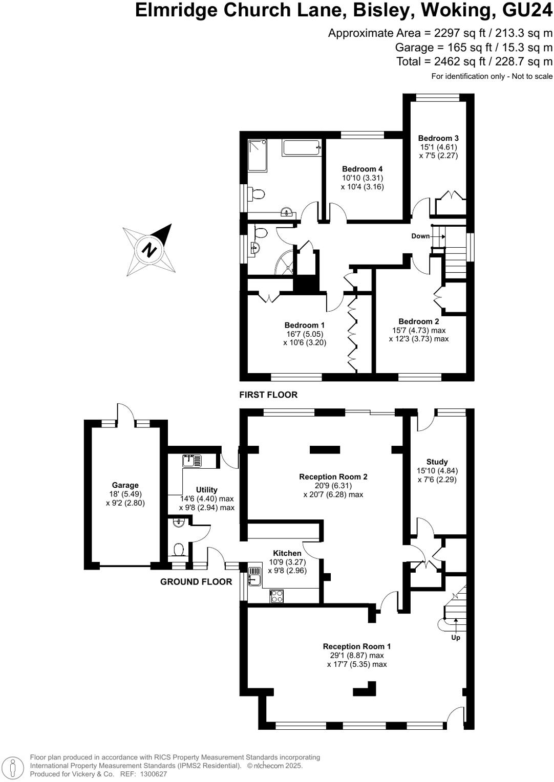 Church Lane, Bisley, Woking, Surrey, GU24 floorplan