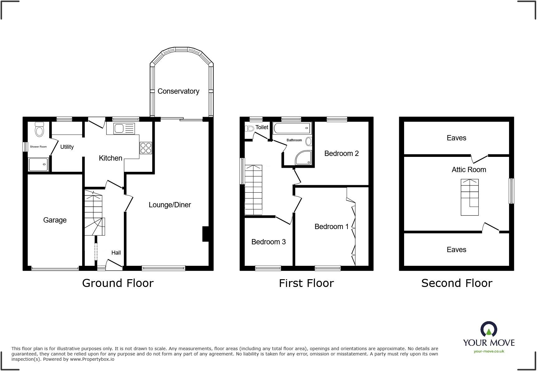 Tower Hill, Whitehaven, Cumbria, CA28 floorplan