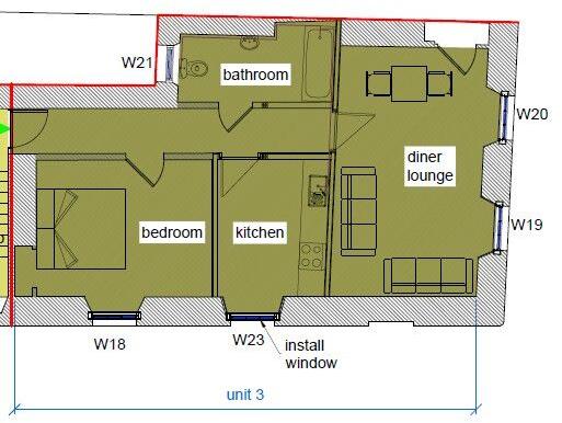 Flat 6, Eastern Lane, Berwick upon Tweed floorplan