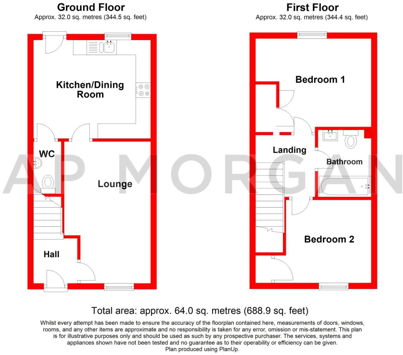 Centenary Way, Copcut, Droitwich, Worcestershire, WR9 floorplan
