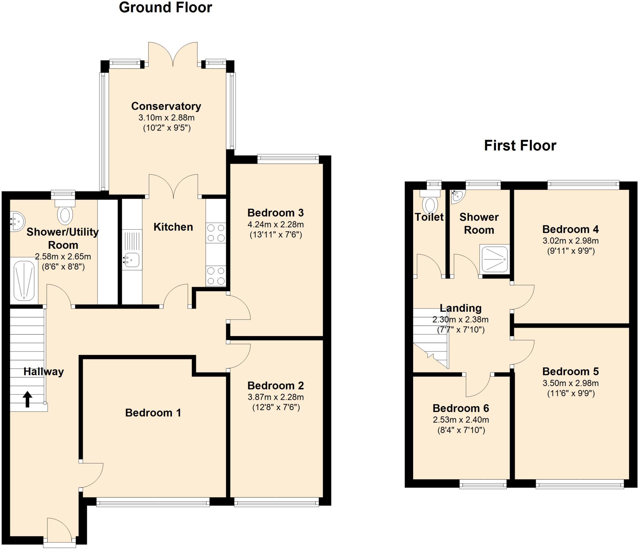 Ashvale, Cambridge, CB4 floorplan