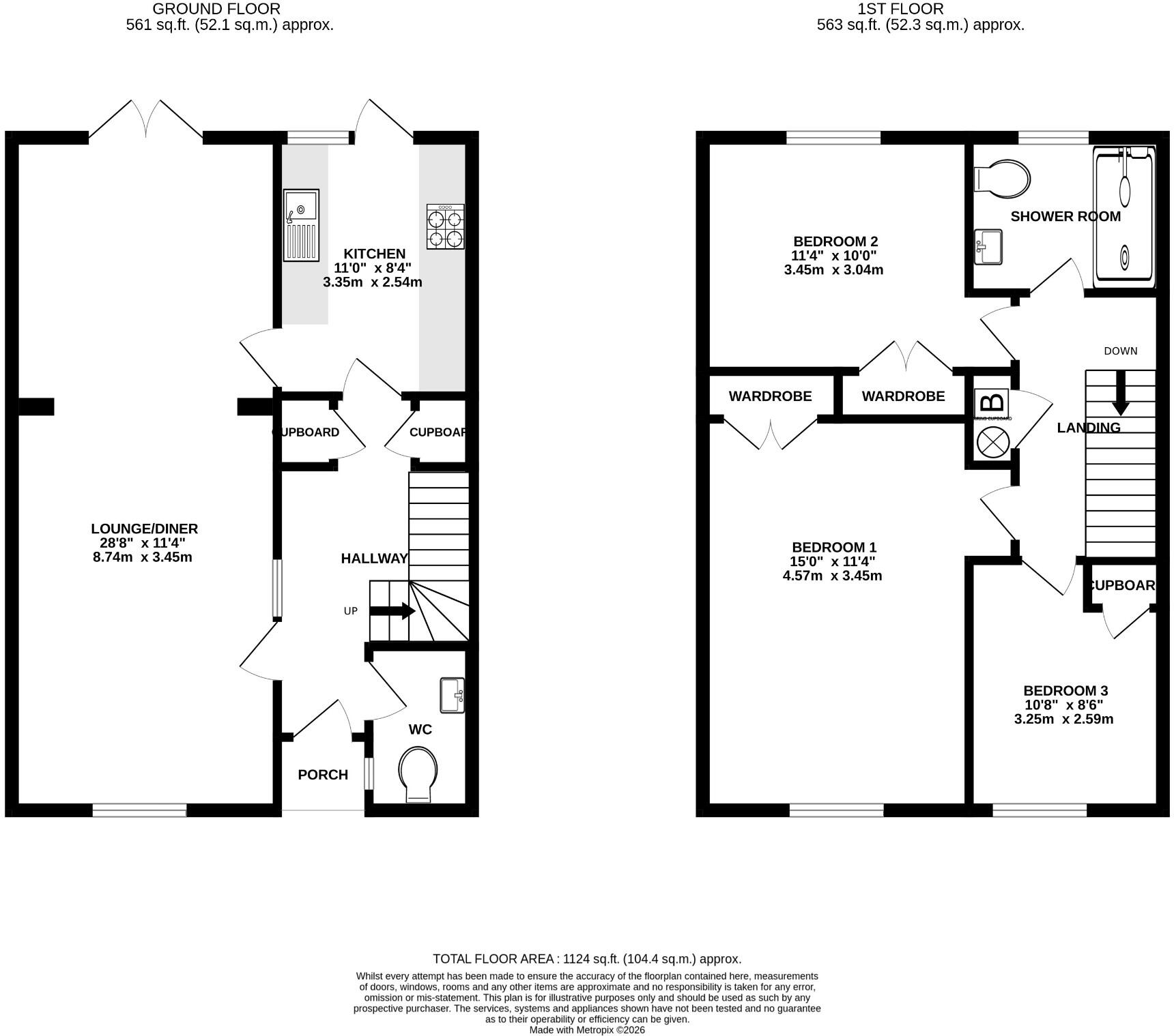 Kingston Park, Lymington, Hampshire, SO41 floorplan