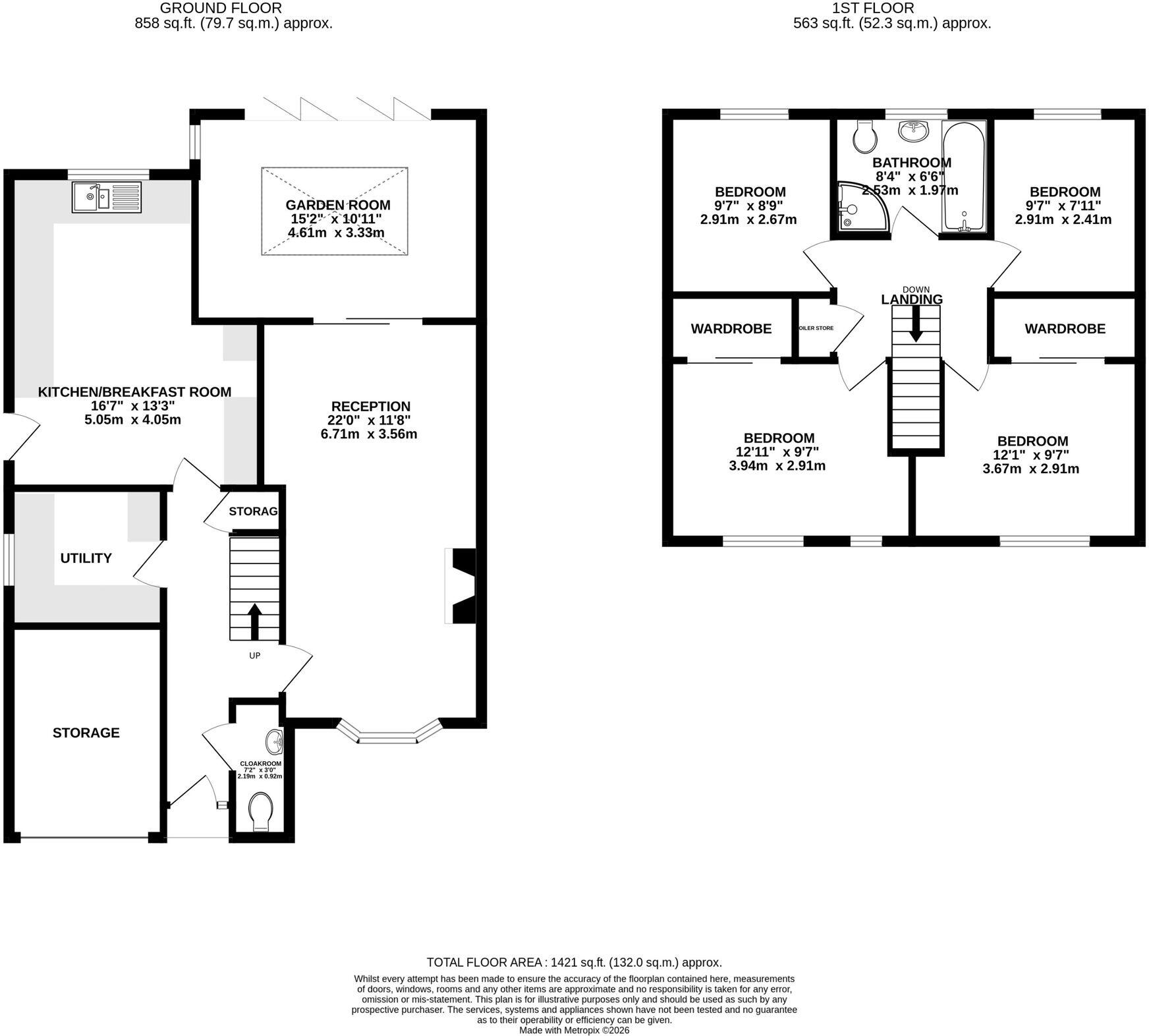 Athlestan Way, Stretton, DE13 floorplan