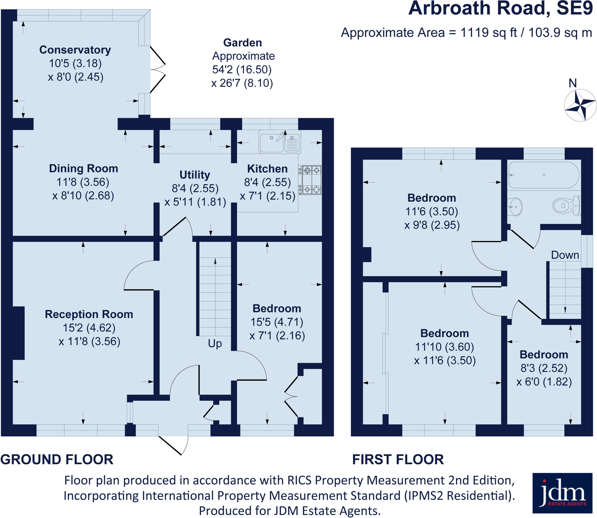 Arbroath Road, Eltham, London, SE9 floorplan