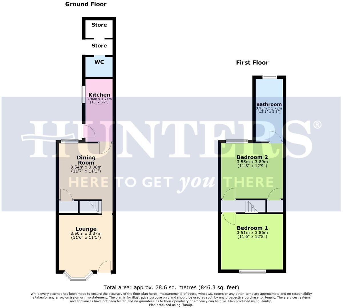 Fairfield Street, Wigston floorplan