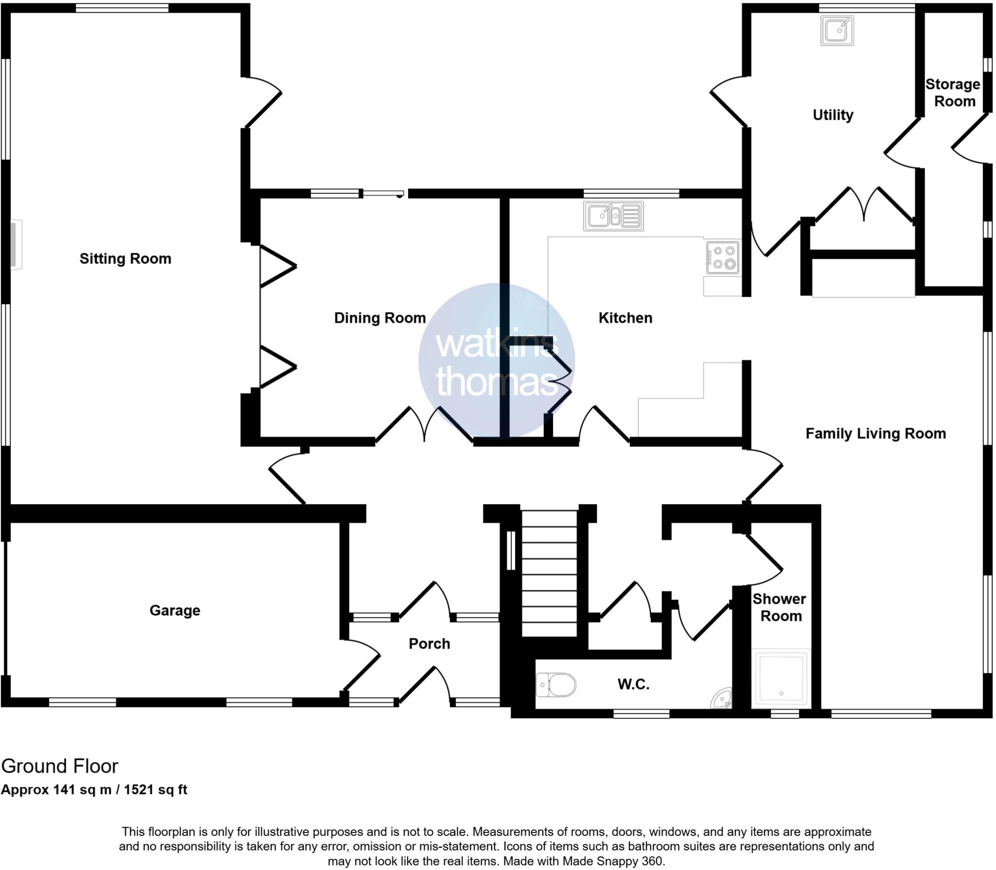 Lichfield Avenue, Tupsley, Hereford, HR1 floorplan
