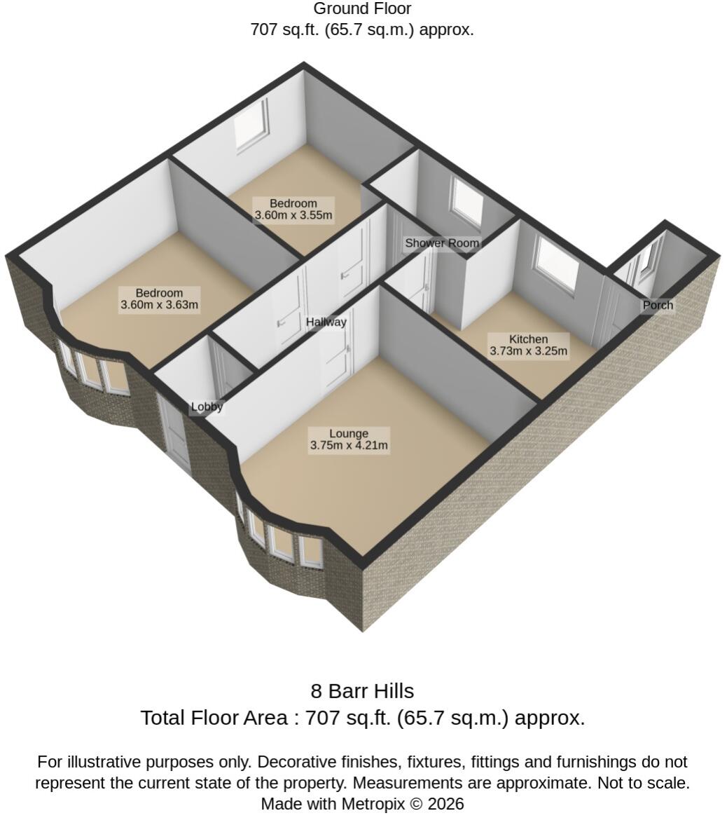 Barr Hills Consett DH85NB floorplan