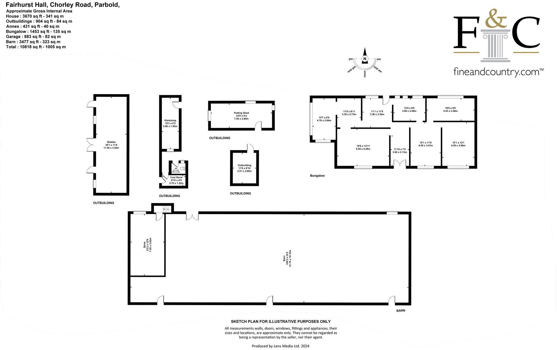 Chorley Road, Parbold, WN8 floorplan