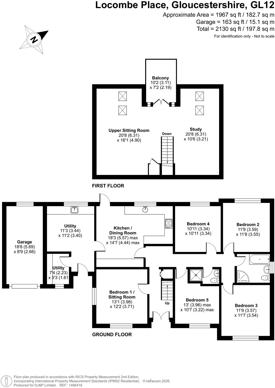 Locombe Place, Wotton-under-Edge, Gloucestershire, GL12 floorplan
