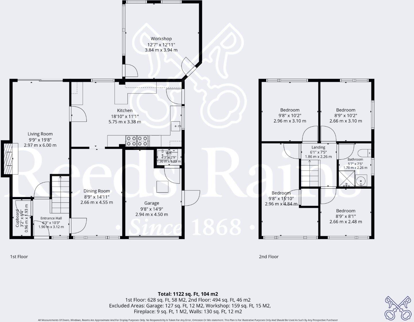 Blacksmiths Close, South Littleton, Evesham, Worcestershire, WR11 floorplan