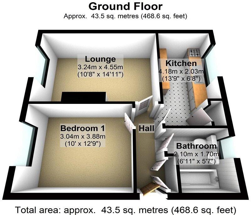 Mendip Grove, Gunthorpe, Peterborough, PE4 7TX floorplan