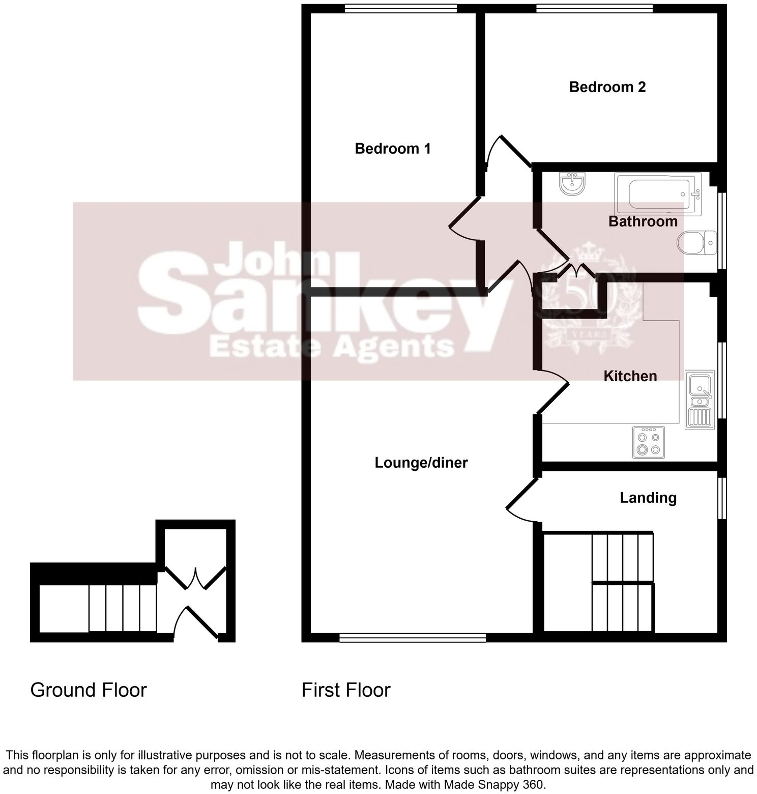 Arran Square, Mansfield, NG19 floorplan