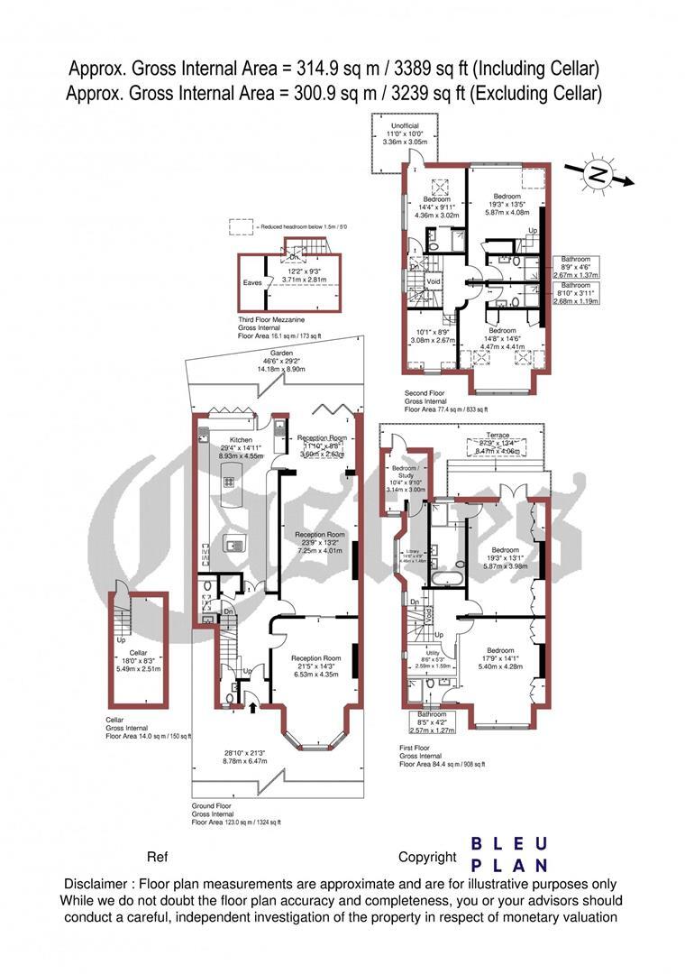 Crouch Hill, N8 floorplan