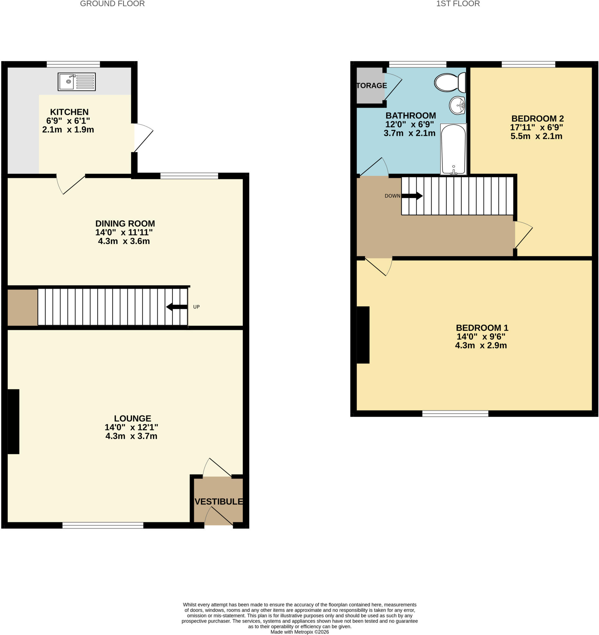 130 Hope Street floorplan