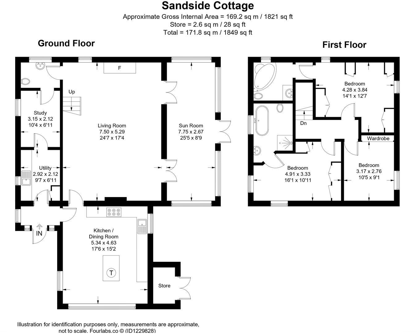 Fluke Hall Lane, Pilling, Preston, PR3 floorplan