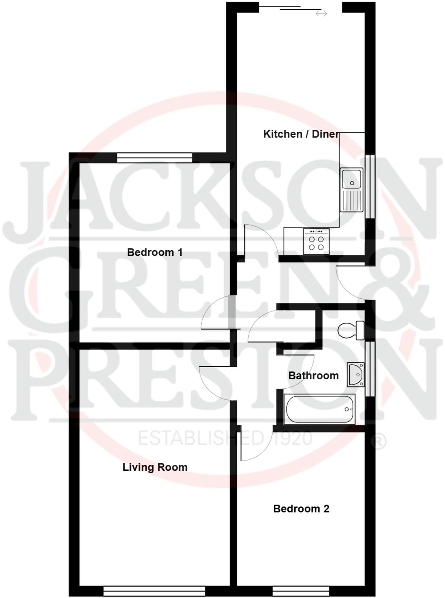 Albertine Court, Waltham, DN37 floorplan