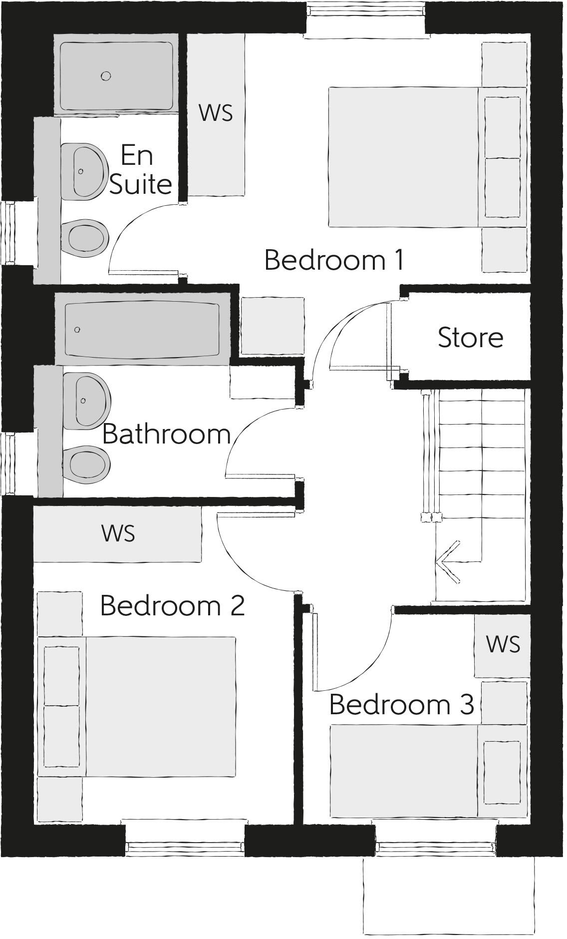 Oundle Road, Peterborough, 
PE7 3UP floorplan