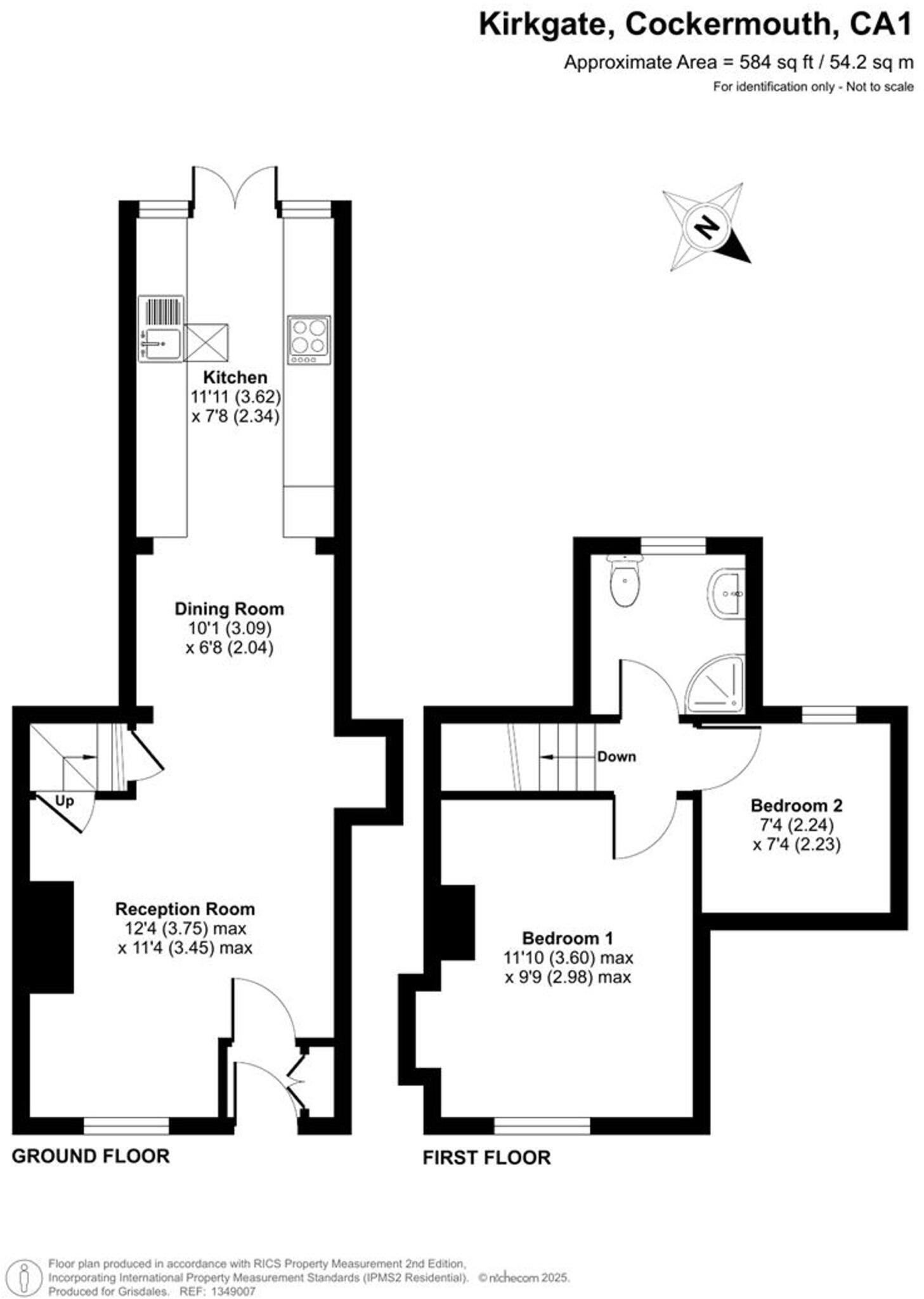 Kirkgate, Cockermouth, CA13 floorplan