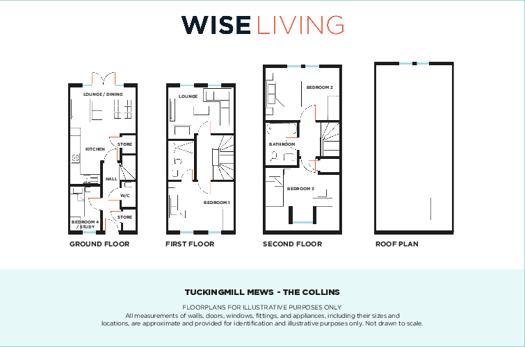 Hyns Golow An Kledh, Camborne, Cornwall, TR14 floorplan