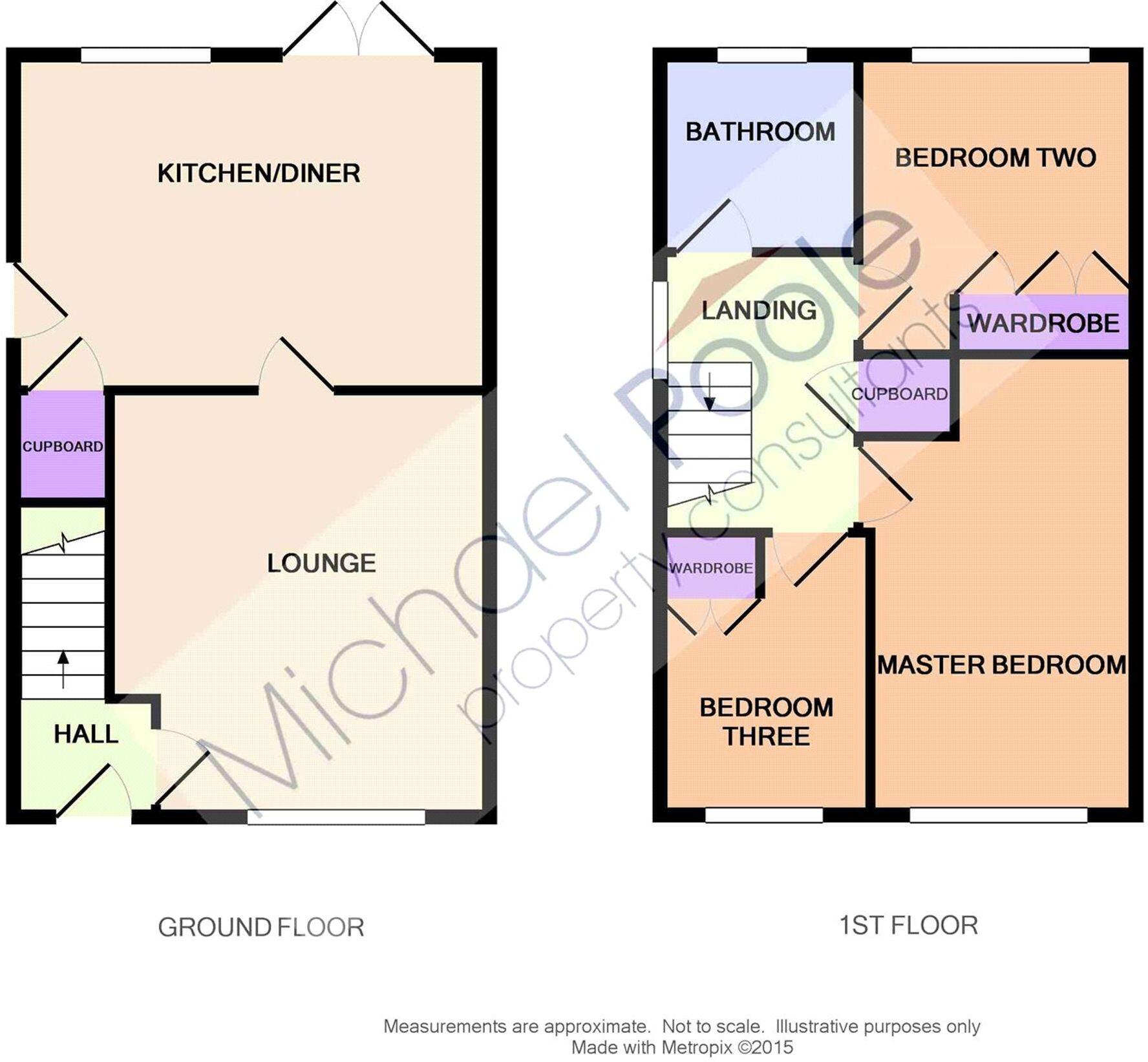 Wardell Close, Yarm, TS15 floorplan