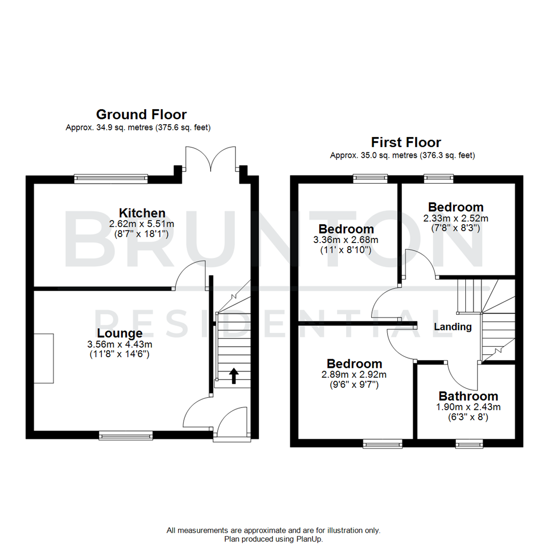 St. Georges Crescent, Alnwick, NE66 floorplan